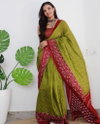 MG 350 Plain Linen Digital Printed Sarees Wholesale Price In Surat